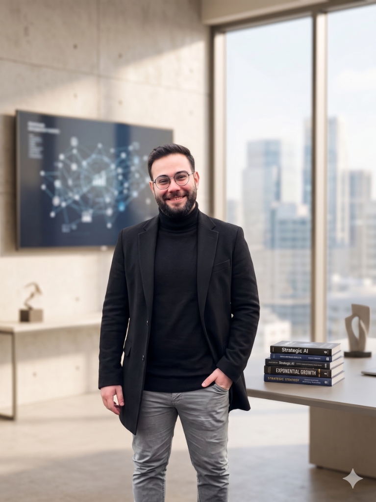 Portrait of Tarek Abou Rjeily, software developer and AI engineer in Beirut, Lebanon